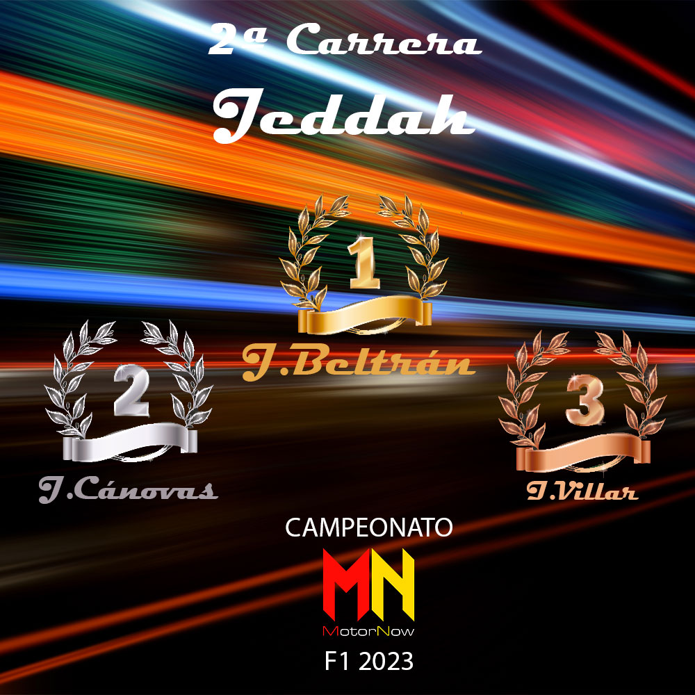 Pódium Bahrein | 1ª Carrera F1 2023 MotorNow