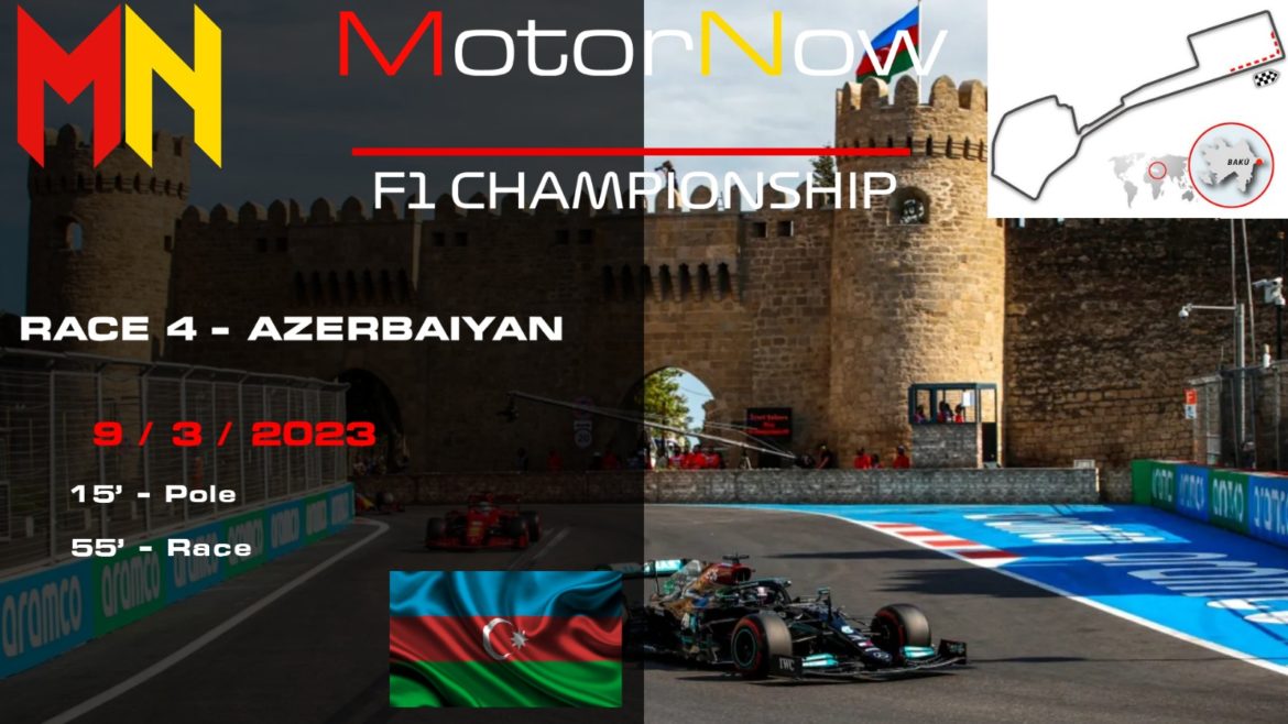 Campeonato F1 2023 Assetto Corsa MotorNow | 4ª Carrera