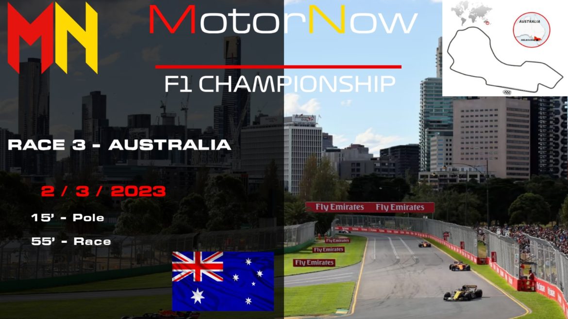 Campeonato F1 2023 Assetto Corsa MotorNow | 3ª Carrera